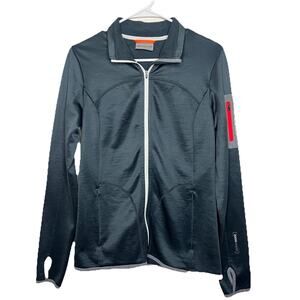 Ortovox Women’s Medium Merino Inside Full Zip Hiking Outdoor Sport Jacket Ae7
